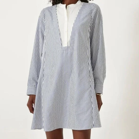 Pomander Place Blue Striped Lottie Dress Tuckernuck - Picture 2 of 4